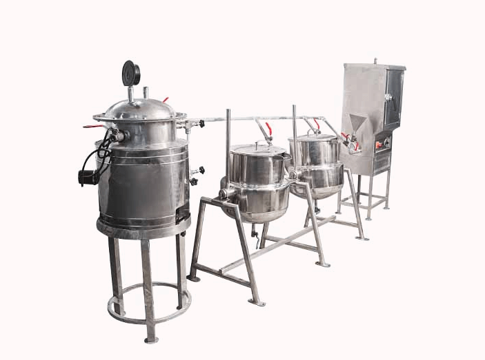 Steam Kettle tilting / Manual - Rice / Sambar
