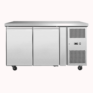Two door undercounter chiller & freezer