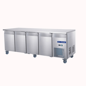 Four door undercounter chiller & freezer