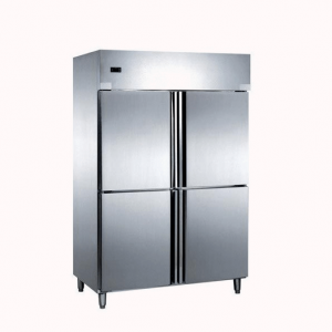 Four door vertical chiller & freezer